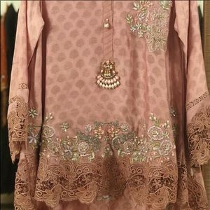 Ansab Jahangir top with pants